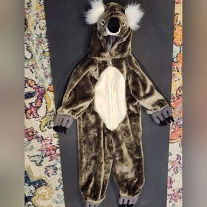 Plush Koala Kids Costume with Hood Sz3/4. Stunning Quality!